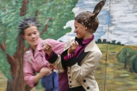 Wettlauf Hase und Igel